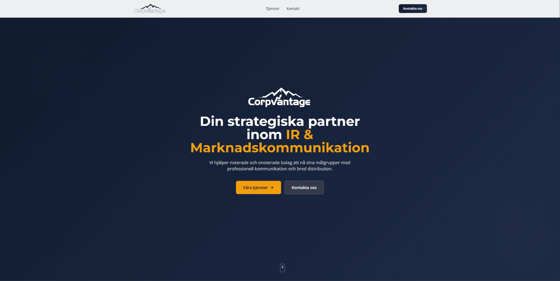 CorpVantage – Investor Relations